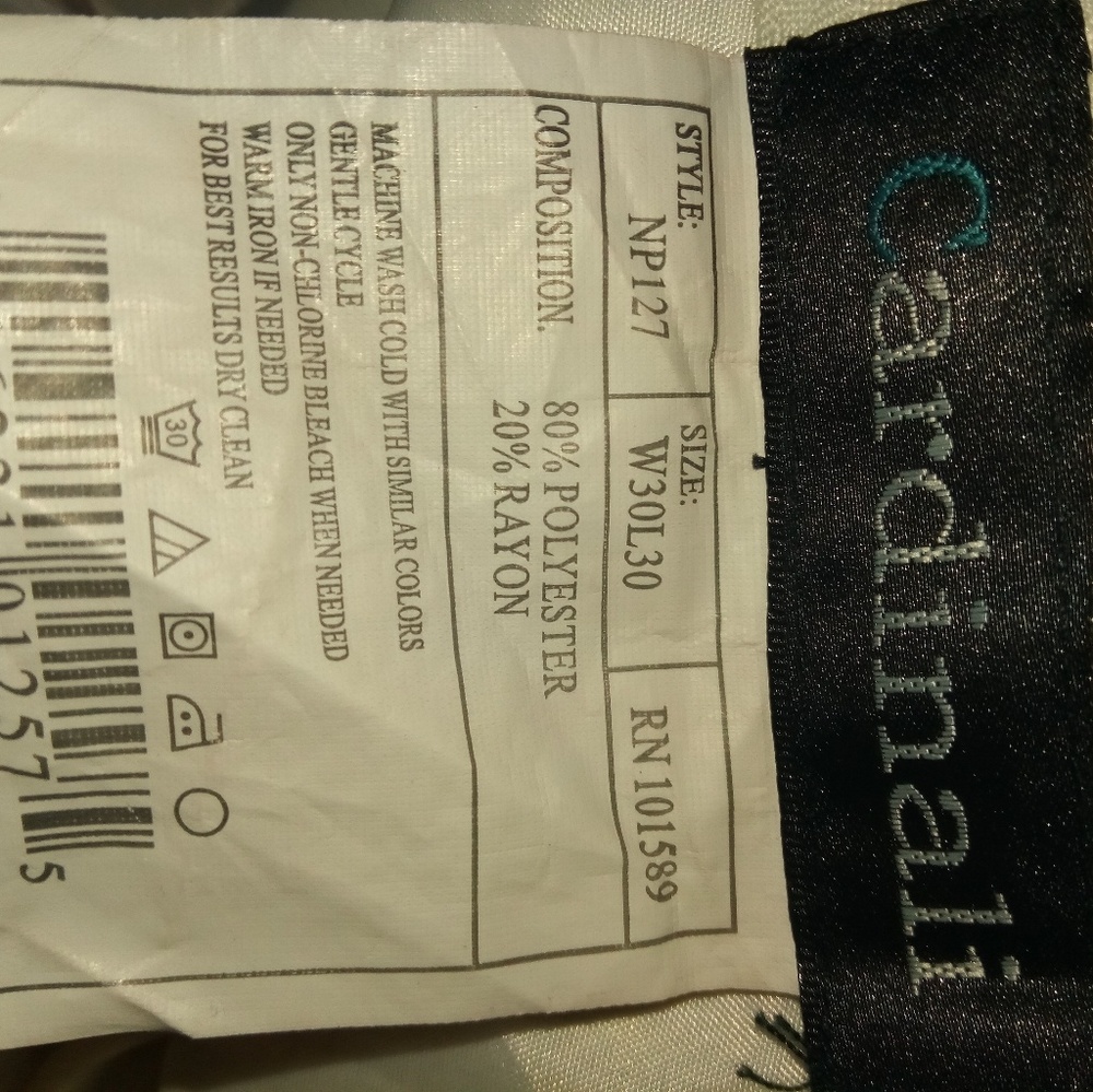 Alberto Cardinali 30x29 Mens Normcore Gray Dress Pants - Picture 6 of 6